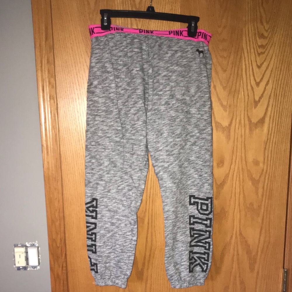 VS PINK Capri sweats